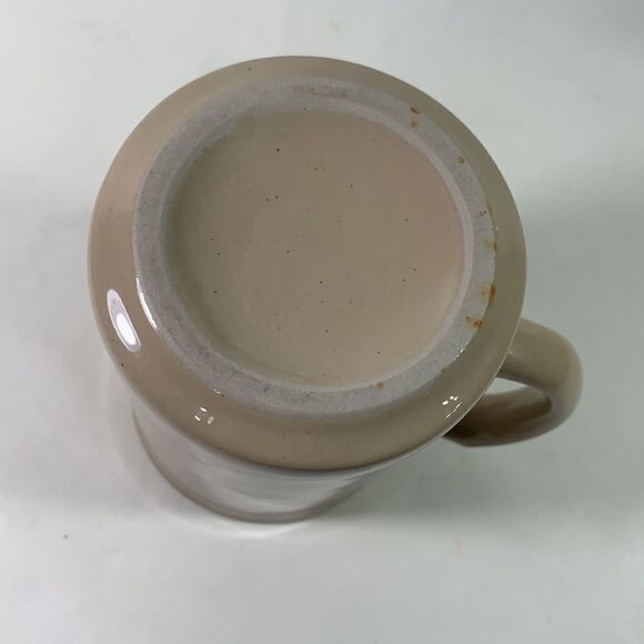 River Steamboat Beige Heavy Stone Ware Coffee Mug - Picture 4 of 5